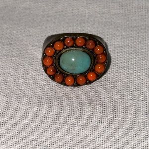 Vintage Boho Brass Ring